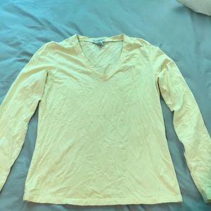 Banana Republic yellow long sleeve